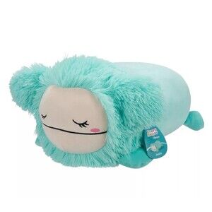 Squishmallows 18" Large Plush Joelle Teal Bigfoot Sleepamallows